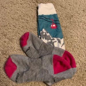 Darn Tough Light weight ski socks